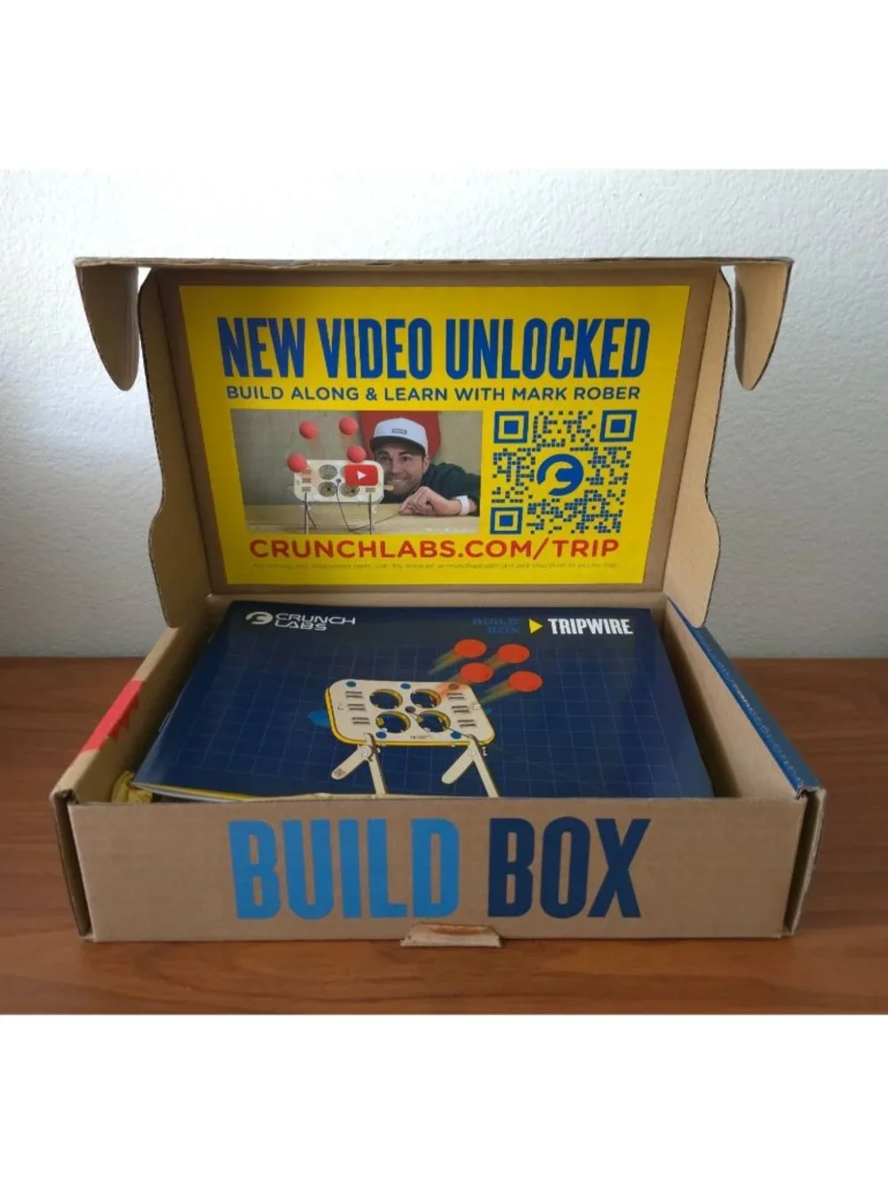 CrunchLabs x Mark Rober Tripwire Build Box STEM Science Educational Kit